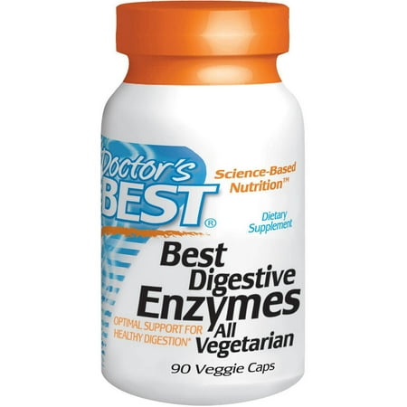 Doctor's Best enzymes digestives, 90 CT