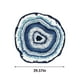 thumbnail image 4 of Fiudx Alfombra Redonda de Poliéster Lavable, Antideslizante, Ideal para Interiores y Exteriores, Ideal para Sala de Estar, Estudio y Balcón, Fácil de Limpiar, 100 Cm., 4 of 7