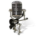 thumbnail image 1 of Billuyoard Micrófono Robot Lámpara de escritorio con guitarra Lámpara de atenuación táctil de escritorio Decoración de iluminación de dormitorio - Kits de decoración para fiestas negro Billuyoard HA008856-03B, 1 of 6