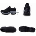 thumbnail image 2 of Women's shoes, Comfortable Walking Shoes, Fashion Platform Sneakers with foot arch pad, Casual Shoes for Work, 2 of 8