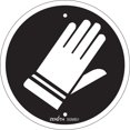 thumbnail image 1 of Protection des Mains Requise Signe Safety, 6 "x 6", Plastique, Pictogramme, 1 of 1