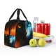 thumbnail image 5 of Easygdp Red And Blue Fire Cat Bolsa Térmica Premium - Tela Oxford Impermeable, Gran Capacidad, Bolsillo Frontal, Unisex para Trabajo, Escuela, Actividades al Aire Libre y Picnics, 5 of 8