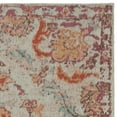 thumbnail image 5 of SAFAVIEH Classic Vintage Dimitri Floral Bordered Polyester Area Rug, Red/Beige, 4' x 6', 5 of 7