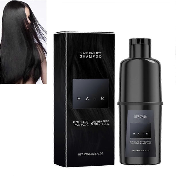 Hair Dye Shampoo, Instant Hair Color Shampoo Long Lsating For Men Women Gray Hair Coverage Diy Hairstyle