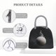 thumbnail image 4 of Balery Astronaut Sitting On Mercury Planet Bolsa de Almuerzo para Mujeres, Caja de Almuerzo, Bolsa de Almuerzo Pequeña Impermeable, Tote de Almuerzo Reutilizable con Gran Capacidad, 4 of 6