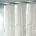 Warm Home Designs Sheer Fabric Ivory Lace Bathroom Shower Curtain 72x72