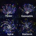 thumbnail image 2 of Luces solares de fuegos artificiales 150led para patio trasero Lámpara de estaca Decoraciones de jardín Blanco cálido - 150LEDs - Blanco frío Kuyhfg Bienvenido a Kuyhfg, 2 of 5