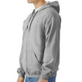 thumbnail image 3 of Gildan Mens Softstyle Midweight Full Zip Hoodie, 3 of 4