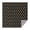 Black Bigfoot and-1, variant on Yellow Bigfoot and Tree Pattern Square Tablecloth,Waterproof Square Table Cover,Wipeable Spillproof Washable Table Cover for Home Kitchen Party Decor 42"X42"(107x107cm)