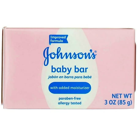 Johnson's Baby Bar Soap, 3 oz (1 Pack)