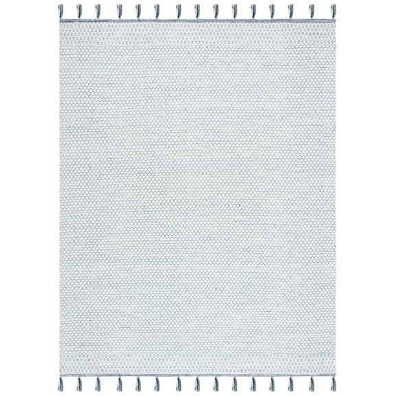 SAFAVIEH Montauk Andrew Geometric Area Rug, Ivory/Black, 8' x 10'