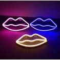 thumbnail image 2 of LINLIN LED Neon Sign,LIP Neon Sign Night Light Wall LED Neon Lamp USB Battery Powered Led Neon Light Sign for Home Bedroom Bar Party Decoration, 2 of 4