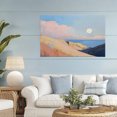 thumbnail image 3 of Stupell Industries Coastal Pink Hills At The Ocean Canvas Art, 45 x 30, by Gina Kelly, 3 of 8