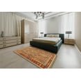 thumbnail image 4 of Ahgly Company Indoor Rectangle Contemporary Gold Southwestern Area Rugs, 4' x 6', 4 of 6