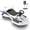 white-black, variant on 12V Electric Wiggle Car with Pedal for Kids, Rechargeable 2 in 1 Swing Toy, Devil Drifting Car with Backrests, Anti-Rollover, Spray, Light, Bluetooth, Maximum Speed up to 4 mph, for Ages 3 and Up
