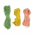 thumbnail image 3 of UNIQUE CREATIV CRAFT Macramé Coaster Kit – Star, 3 pcs, Age 8+, Beginner, 15.5 cm, 3 of 5