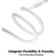 thumbnail image 2 of (blanc) Soporte De Lit Pour Tlphone, Soporte De Tlphone Avec Col De Cygne Flexible, Bras Long, Rotation 360 Rglable Pour Iphone 13/13pro, 12/12 P, 2 of 5