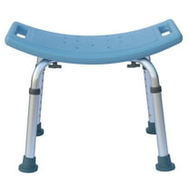 UBesGoo Extra Wide Heavy Duty Bariatric Bath Bench Shower Chair Seat Blue