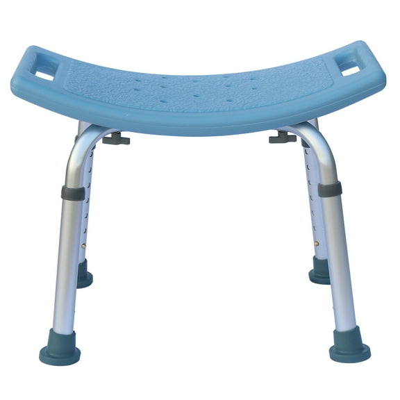 UBesGoo Extra Wide Heavy Duty Bariatric Bath Bench Shower Chair Seat Blue