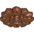 thumbnail image 3 of Ekena Millwork 7 5/8"OD x 1"P Emery Leaf Ceiling Medallion, Hand-Painted Polished Copper, 3 of 7