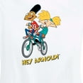 thumbnail image 3 of Hey Arnold! - Arnold and Gerald Bike - Women's Short Sleeve Graphic T-Shirt, 3 of 5