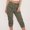Green, variant on KTMKH High Waist Stretch Cargo Pants Women Baggy Casual Cropped Pants Rrousers Harem Pocket Beam Loose Shorts Foot Pants Pants Casual Trousers