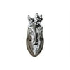 Urban Trends Collection 46875 Ceramic Horse Head Wall Decor - Polished Chrome Silver