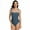 Grayish Blue, variant on FJUCHAI Women's One Piece Swimsuits Bathing Suit Swimsuit Swimdress Sport Bathing Suit S-XXL