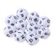 thumbnail image 1 of 10 piezas de acrílico de 16 dados laterales poliédricos dados 16-Die D16 para , Blanco Yotijar Dados poliédricos, 1 of 7