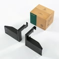 thumbnail image 2 of Zinus Jared Black Adjustable Base Metal Headboard Brackets, Set of 2, 2 of 8