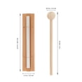 thumbnail image 2 of Miangastore 2 Set of Meditation Chimes Mindfulness Hand Bell Classroom Chime Percussion Instrument, 2 of 8
