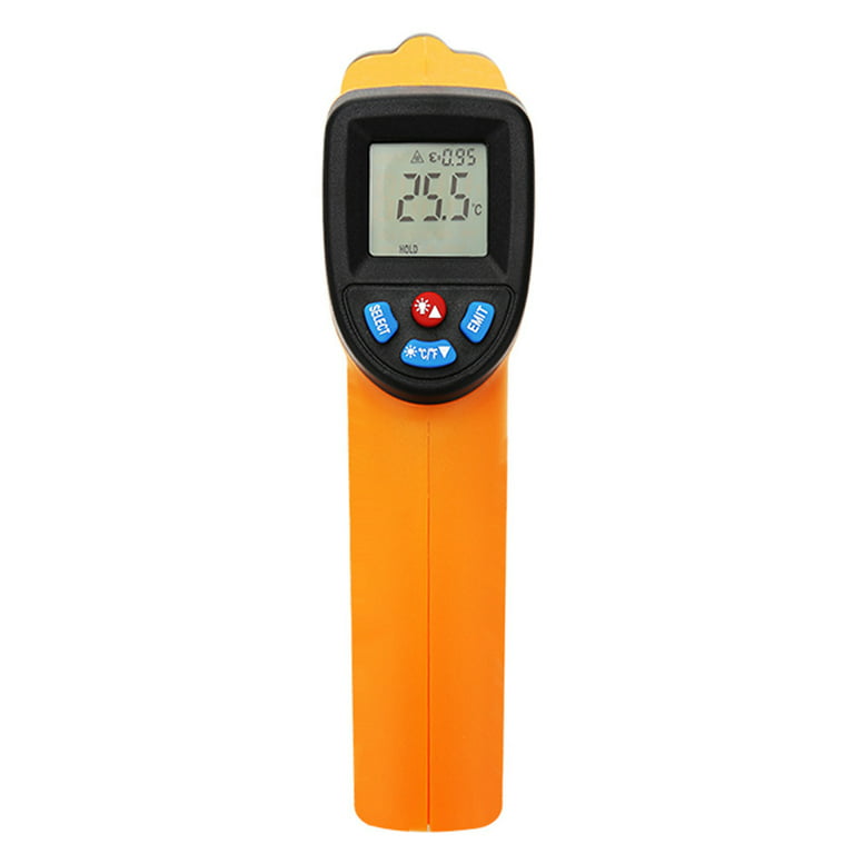 Digital Infrared Thermometer Temperature Gun 4℉~1202℉Handheld Non Contact IR  Laser Thermometer