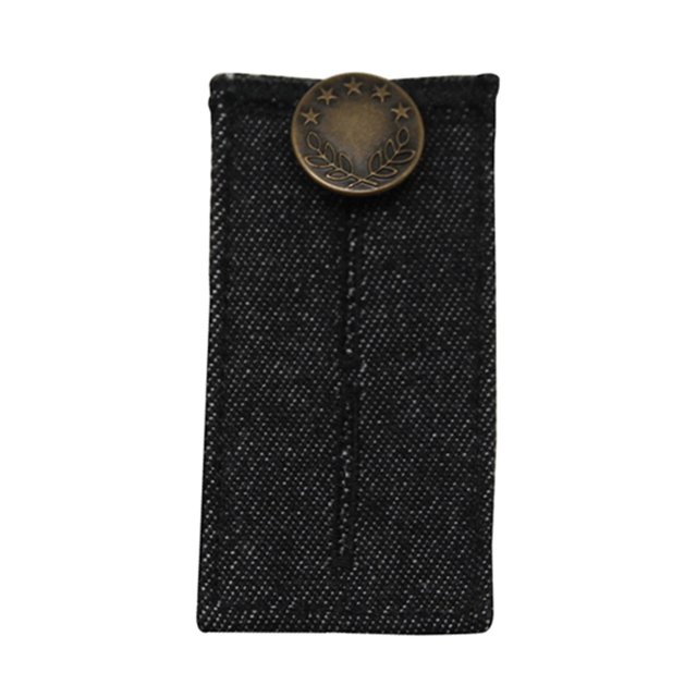 Extensor De Pantalones De Mezclilla 2 Ganchos De Botón Extensores De Cintura Elástica Negro Sunnimix Extensor de botón de pantalón