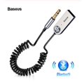 thumbnail image 2 of BASEUS USB Bluetooth Adapter Dongle Cable for Car 3.5mm Jack Aux Bluetooth Receiver Speaker Audio Music Transmitter Color:red, 2 of 8
