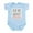 Sky Blue, variant on CafePress - Ask Me Skydiving Infant Bodysuit - Baby Light Bodysuit, Size Newborn - 24 Months