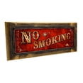 thumbnail image 1 of Framed No Smoking 4"x12" Metal Sign, Wall Décor for Home and Office, 1 of 4