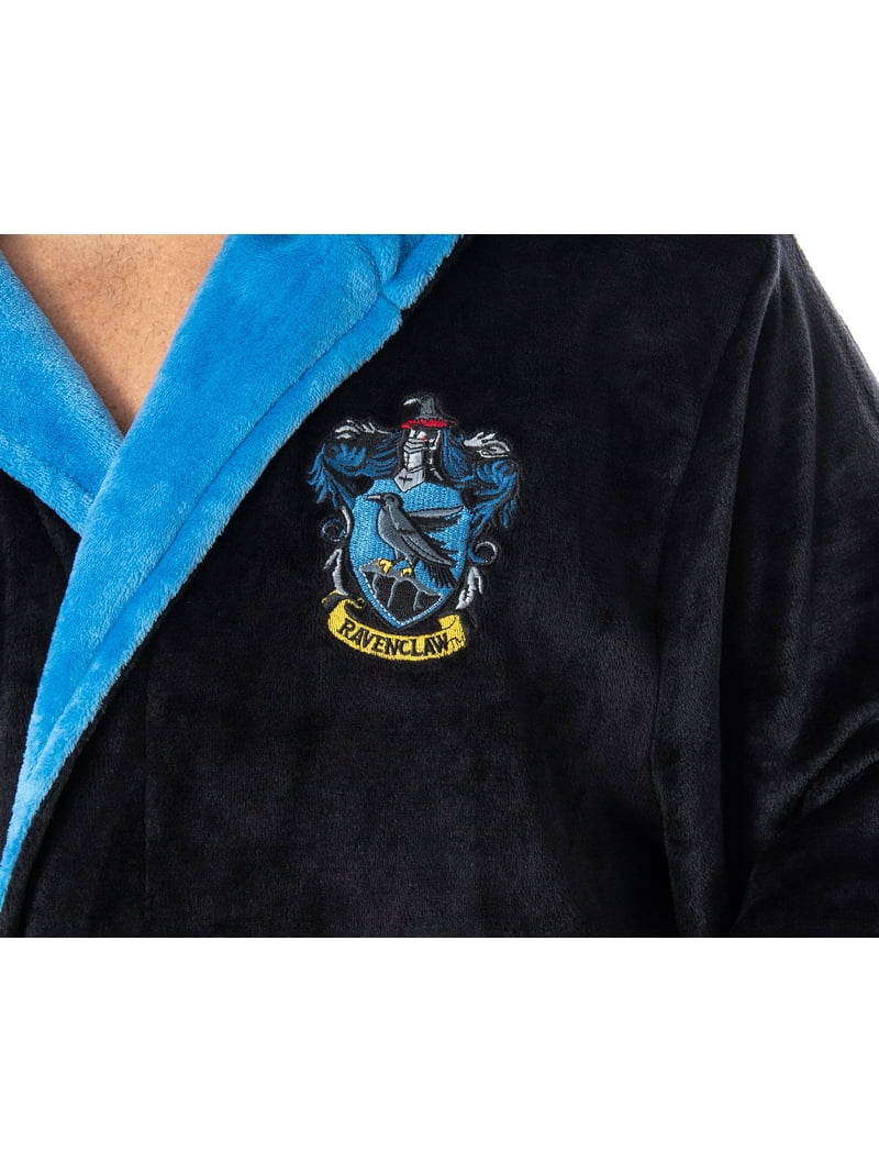 Intimo Harry Potter Adult Fleece Plush Hooded Bathrobe Hogwarts