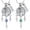 Customize-2-1PC, variant on Dream Catcher Urn Cremation Jewelry for Ashes 316L Stainless Steel Tree of Life Urn Locket Pendant Memorial Urn Necklace for Women for Loved Ones