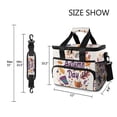 thumbnail image 3 of FORMRS Insulated Cooler Bag 24 Cans Capacity Soft Leakproof Lunch Box with Side Pockets, Warm Autumn Day, 3 of 7