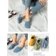 thumbnail image 2 of Calcetines cortos finos de silicona para mujer, medias antideslizantes, poco profundas, transpirables, Color caramelo, calcetines invisibles de algodón, verano 2021, 2 of 5