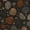 Color 2, variant on Peel and Stick Wallpaper Earthy Mosaic Stone Rust Charcoal Beige Tones 24in x 118in Contact Paper Removable Self Adhesive Wall Mural Wall Decor for Bedroom Kitchen Cabinets