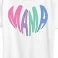 thumbnail image 3 of Instant Message - Mama Heart - Women's Short Sleeve Graphic T-Shirt, 3 of 6