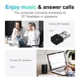 thumbnail image 4 of USB 5.0 Adaptador Transmisor Receptor para Altavoces PC Windows, Inalámbrico de . Compatible con Win10/8.1/8/7 Low Delay - Hugo adaptador bluetooth, 4 of 9