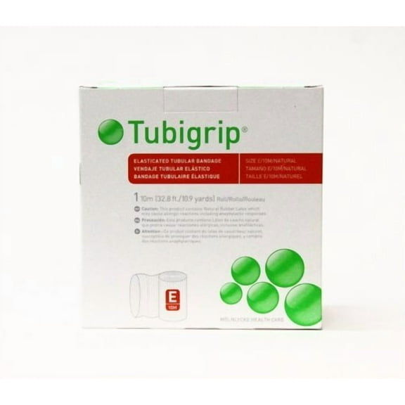 Tubigrip Size E - Tubular Bandage - (Large Ankles, Medium Knees, Small Thighs)