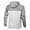 Gray, variant on YanHoo Mens Thin Lightweight Jackets Spring Fall Windproof Waterproof Coat Drawstring Hooded Bomber Jacket Outerwear