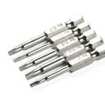 thumbnail image 2 of 5Pcs Sale Magnetic Triangle Head Screwdriver Bits S2 Steel 1/4 Hex Shank 50mm, 2 of 9