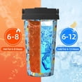 thumbnail image 5 of Goofa Pirate Marine Animals for Insulated Travel Coffee Mug Spill Proof Leak Proof 16 OZCoffee Tumbler Reusable Coffee Cups with Lids Thermos for Hot and Cold Drink, 5 of 8