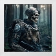 thumbnail image 2 of Maki 26x26 White Modern Wood Framed Wall Art Titled - Spoils Of War Ii, 2 of 6