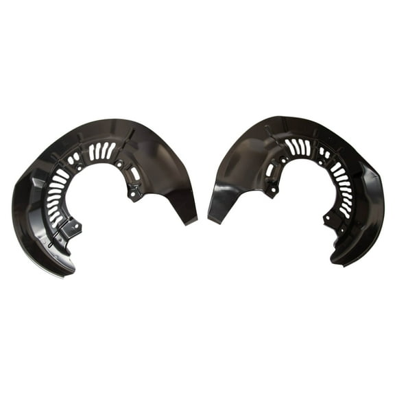 TRQ Front Brake Dust Shield Set BCA38529 Fits Select 2011-2019 Toyota Highlander