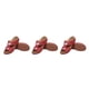 thumbnail image 5 of Minnieouse 2 uds zapatillas sin cordones elegantes y acogedoras para mujeres turistas sandalias fáciles de limpiar rojo 43 1 Type1 NO1, 5 of 6